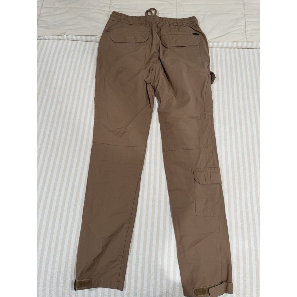 Pacsun Men Brown Cargo Joggers Pants Size S - Picture 4 of 5